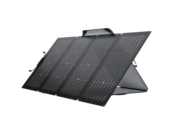 220W Bifacial Portable Solar Panel