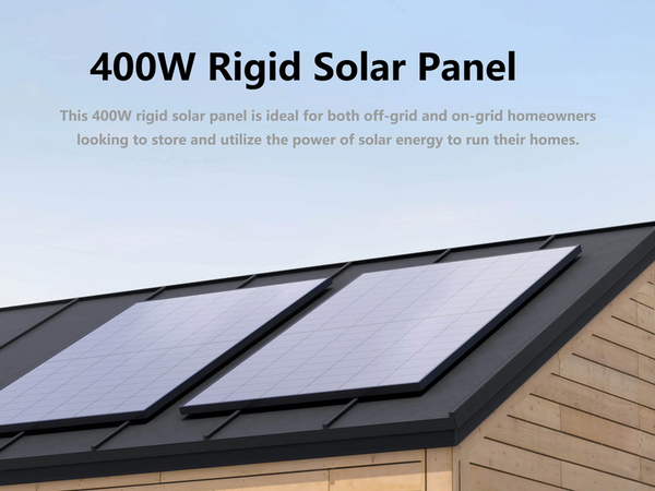 400W Rigid Solar Panel (2 pieces)